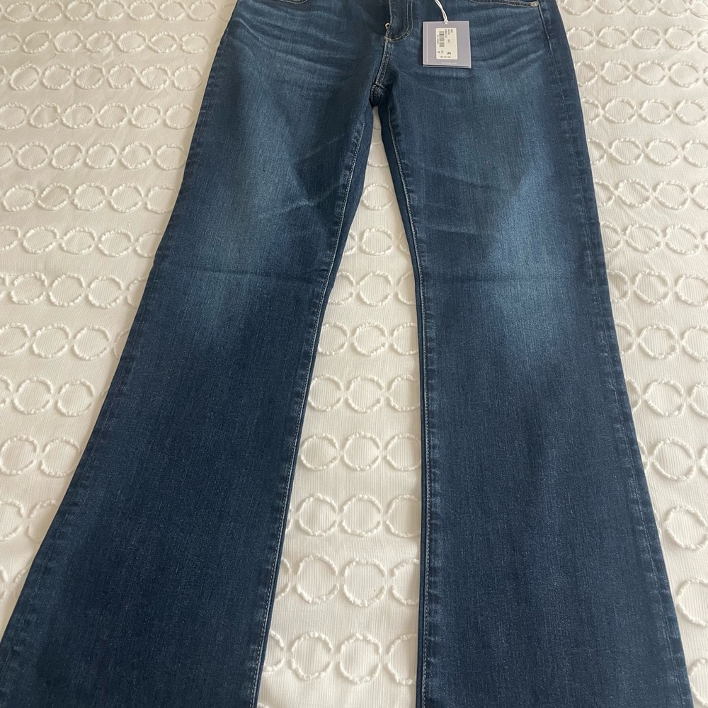 BRAND NEW WITH TAGS  Ag Adriano Goldschmied Blue Boot Cut Jeans
